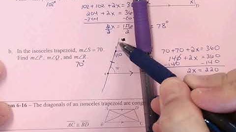 Ricci Geometry Lesson 5 Trapezoids and Kites