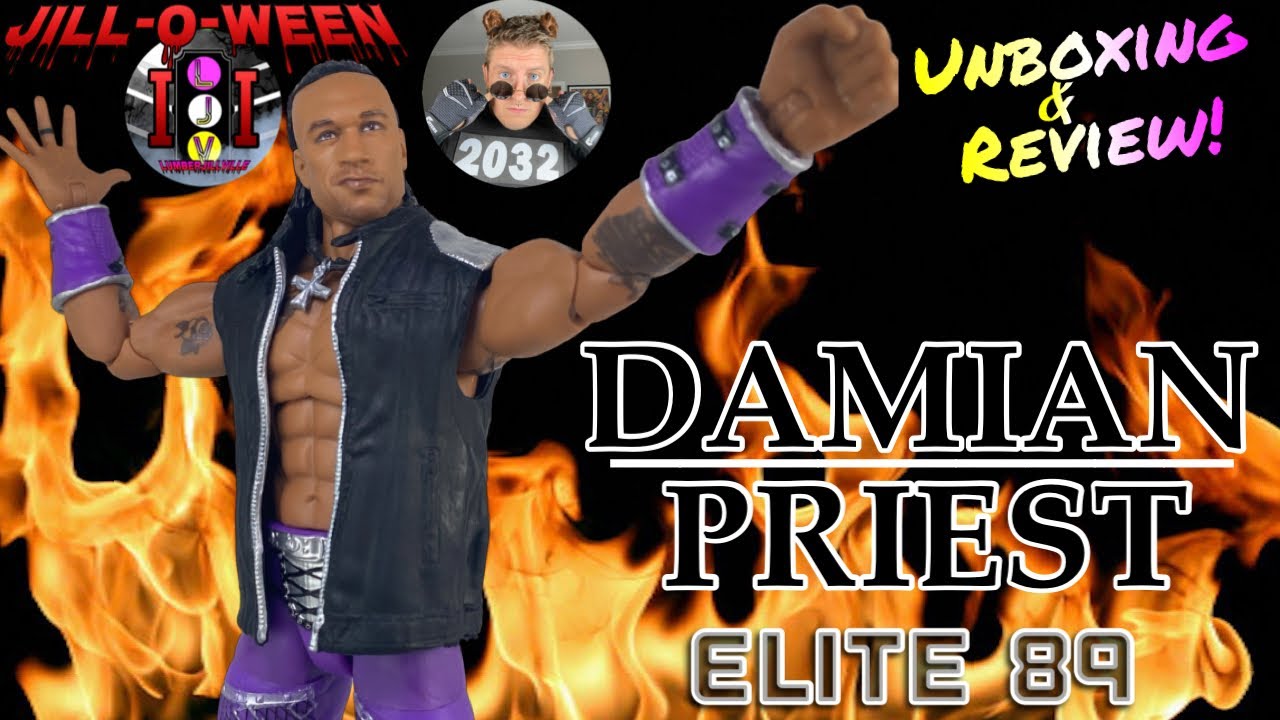 Damian Priest Elite 89 Review: WWE Wrestling Figure review