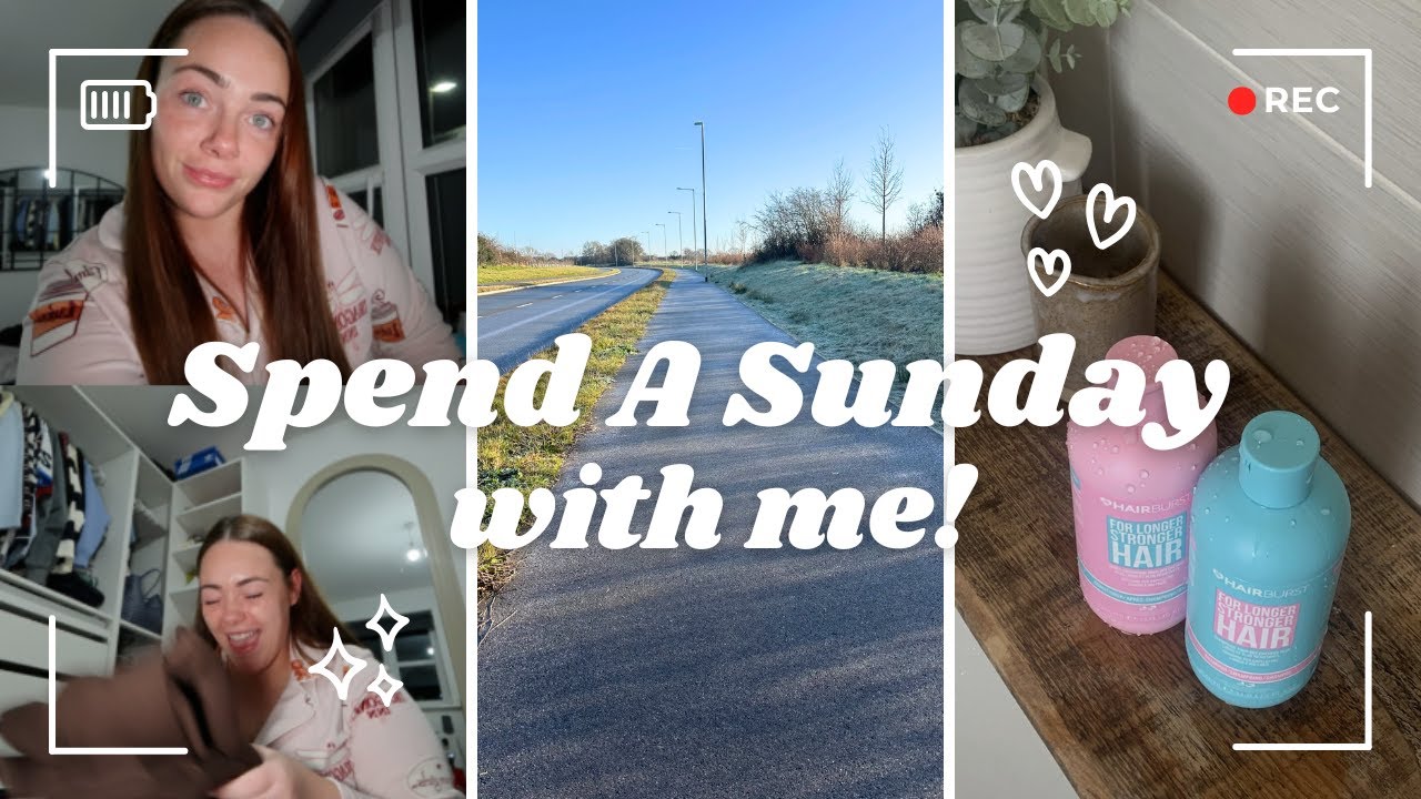 Spend a Sunday with me ✨ | Hair wash day, crispy walk & Sister and Seekers mystery box!!❤️‍🔥🧖🏼‍♀️🛍🧸.