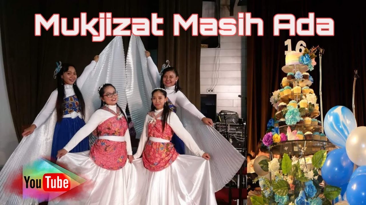 Mukjizat Masih Ada Tambourine Worship Dance Tarian kipas panjang