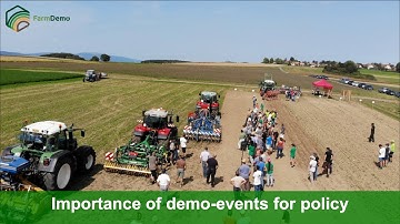 The importance of farm demo-events for innovation and peer-to-peer learning - policy makers