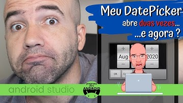 Android Studio | O meu EditText chama o DatePicker duas vezes. Como resolver isso ?