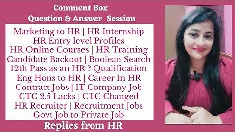 Q & A Session | HR Online Course | HR Training | MBA In HR #hrcourse #hr #qna #readytogetupdate