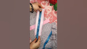 Easy Button Placket Making Tips | Sewing Tips And Trick #shorts