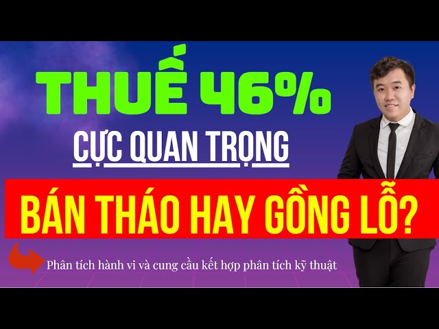 Outline Video Đầu tư chứng khoán|Nhận định thị trường|Chứng khoán hôm nay|Áp thuế 46% - Điều cần biết - QUAN TRỌNG