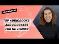 Novembers top audiobooks and podcasts  audible uk