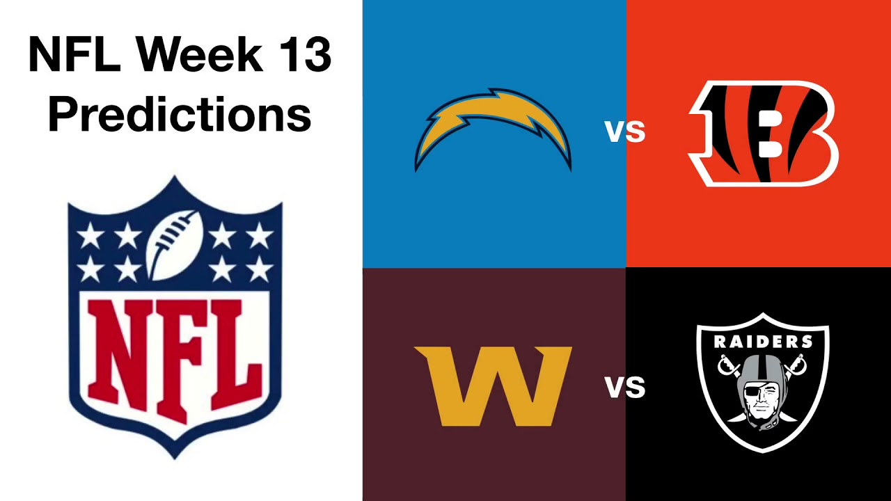 NFL Week 13 Predictions (2021 Season) YouTube