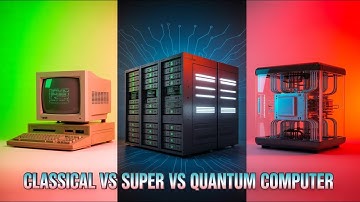 Classical vs Supercomputer vs Quantum Computer Explained l| Difference & Future of Computing