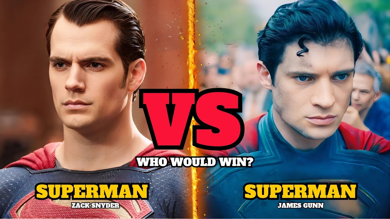 Superman Vs Superman: Who Would Win? | James Gunn, Zack Snyder ...