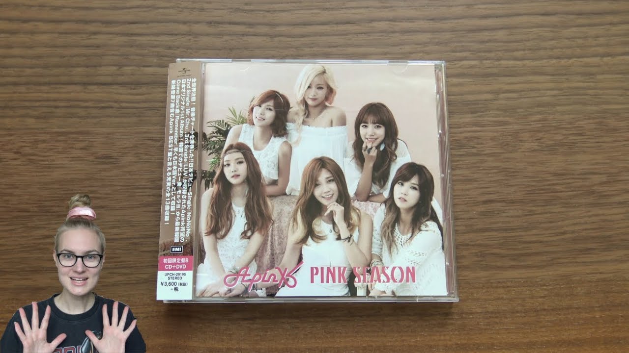 Unboxing Apink 1st Japanese Studio Album PINK SEASON [Type B