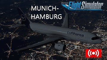 MFS2020 Munich to Hamburg LH2072 A320Neo VATSIM Event