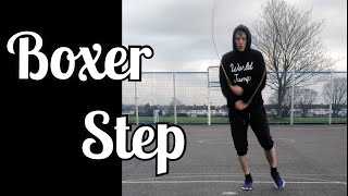 Boxer Skip Jump Rope Steps Combo Resimi