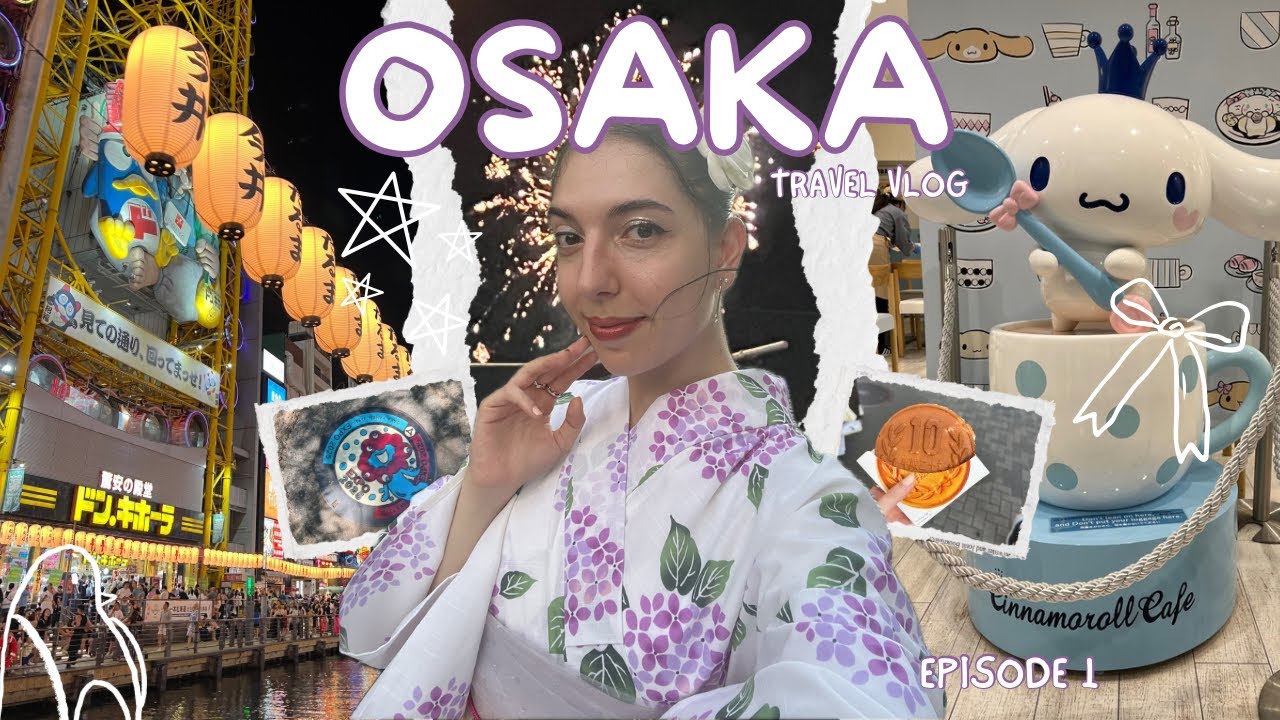 Ho mangiato le foglie d’acero - Vlog Giappone ep. 1 OSAKA 🍁