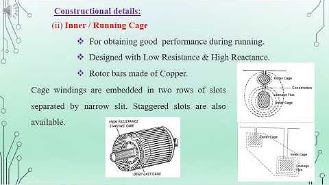 EE202 Module 5 Double Cage Induction Motor