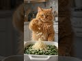 This Cat Made a Cheesy Spinach Pie All By Itself! 🧀🌿