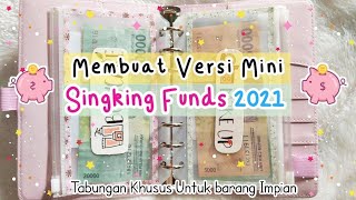 Buat Mini Sinking Funds 2021 | Menabung menggunakan binder