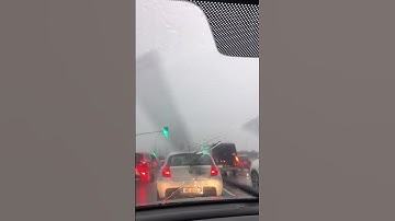 Torrential downpours cause of heavy traffic and flooding | Incredible scenes #shorts  @AmieFajardoNZ