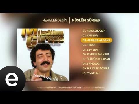 Aldana Aldana (Müslüm Gürses) Official Audio #aldanaaldana #müslümgürses - Esen Müzik