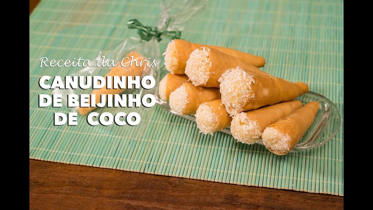 RECEITA DE CANUDINHO DE BEIJINHO DE COCO