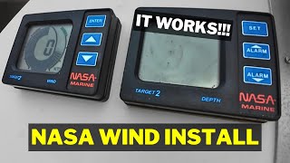 NASA Target 2 Windvane Installed Into My Sailfish 18 Dinghy