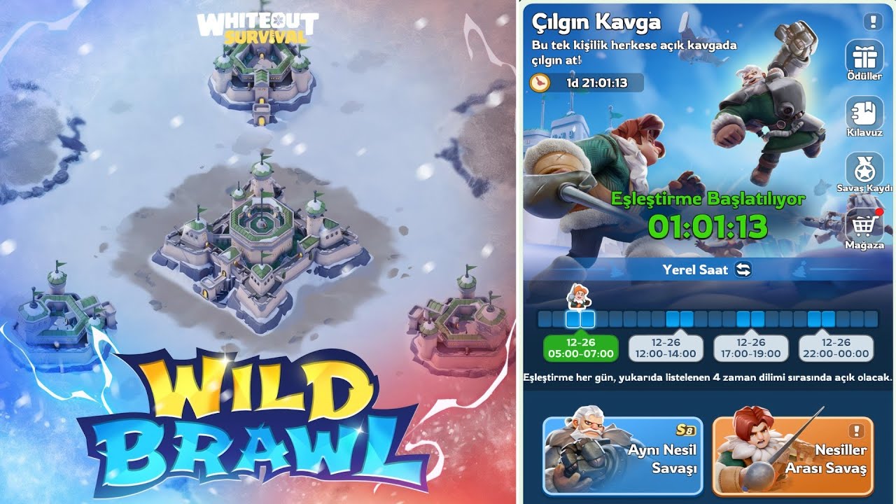 Çılgın Kavga TÜM TAKTİKLER - BU HATAYI YAPMA !!! - WHİTEOUT SURVİVAL