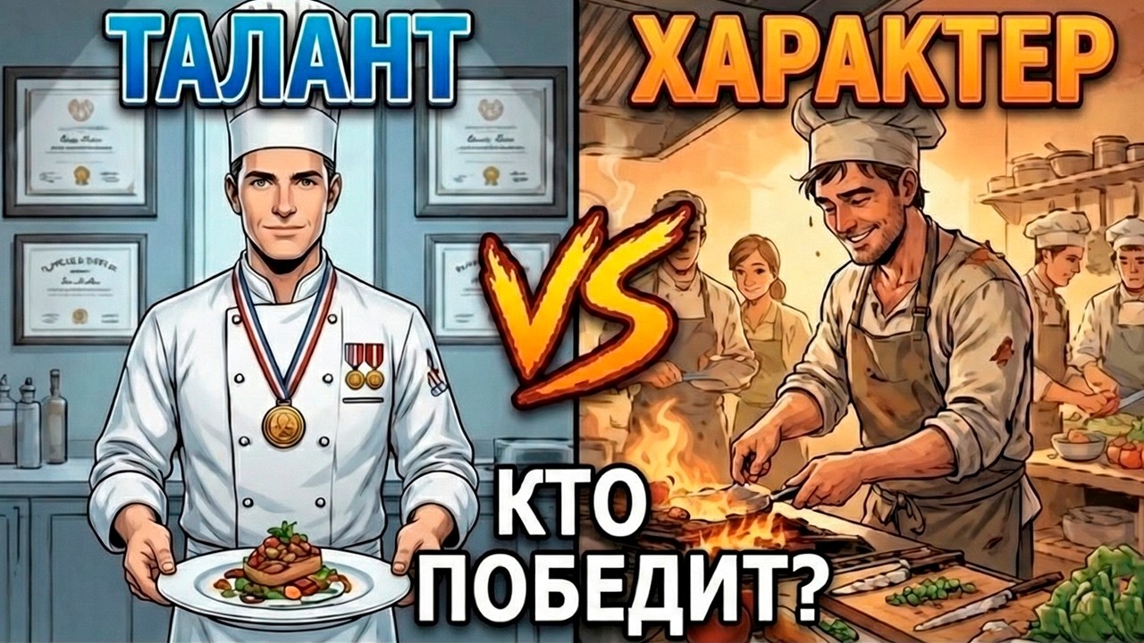 Почему талантливые люди терпят неудачу, а обычные побеждают? | Урок на кухне