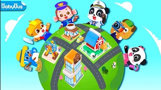 BELAJAR MENGENAL PROFESI PEKERJAAN IMPIAN BAYI PANDA | KARTUN ANAK | BABYBUS INDONESIA screenshot 3