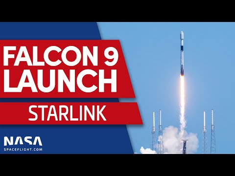 SpaceX Falcon 9 Launches 48 Starlink Satellites