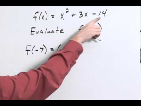 Evaluate Polynomial Function - YouTube