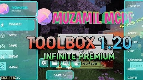 TOOLBOX FOR MINECRAFT 1.20 Infinite Premium  Time 2023[Minecraft Mod Menu] |MOOMIN MCPE[No Ads]