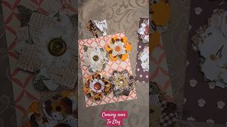 Handmade Fall Fabric Flowers