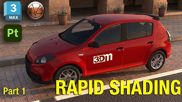 Fast, Physically Based Car Shading with 3ds Max, Substance Painter & VRay. Part 1