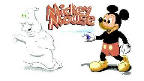MICKEY MOUSE GREMLIN GRAPHICS COMMODORE 64 C64 GAME TAPE LOADING