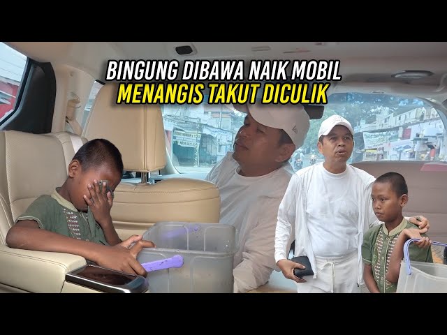 BINGUNG SAAT DIBAWA NAIK MOBIL | B0CAH PENJUAL NANGKA NANGIS TAKUT D1CUL1K class=