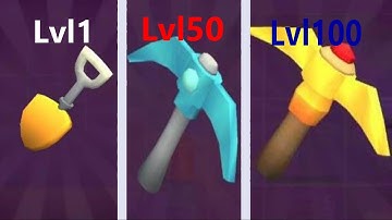 A Golden Pickaxe That Mines Everything | Merge Miners