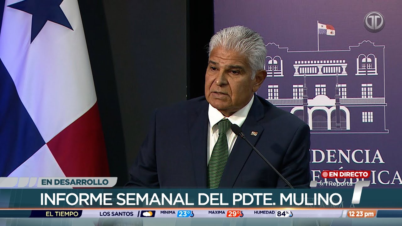 Conferencia del presidente de Panamá