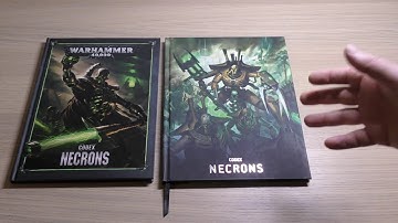 Old vs New - Necrons Codex Comparison (WH40K)