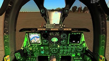 DCS A10C Maple Flag Training - Landing & Shutdown