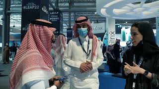 اليوم الأخير من مشاركة قيود في معرض LEAP 2022