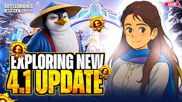 CONQUEROR TOP 100 LIVE😱PLAYING BGMI 4.1 UPDATE😍💥BGMI LIVE |#bgmilive #girlgamer #pubgmobile