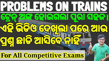 Problems On Trains| Train Math Questions| Train Basic Concepts|Easy Tricks To Solve Train Questions|