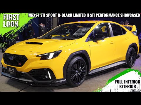 Subaru WRX S4 STI Sport R-Black Limited II STI Performance