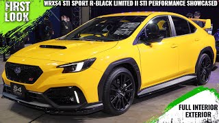 Subaru WRX S4 STI Sport R-Black Limited II STI Performance Showcased @ Tokyo Auto Salon 2026