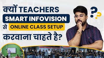 Best Online Class Setup | Online Teaching Studio Setup | Smart Infovision