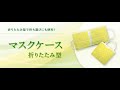 使い方紹介：マスクケース　折りたたみ型