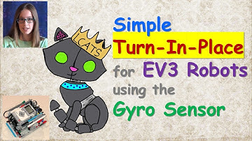 Simple Turn-In-Place for EV3 Robots using the Gyro Sensor