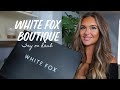 HUGE WHITE FOX BOUTIQUE HAUL &amp; TRY ON!