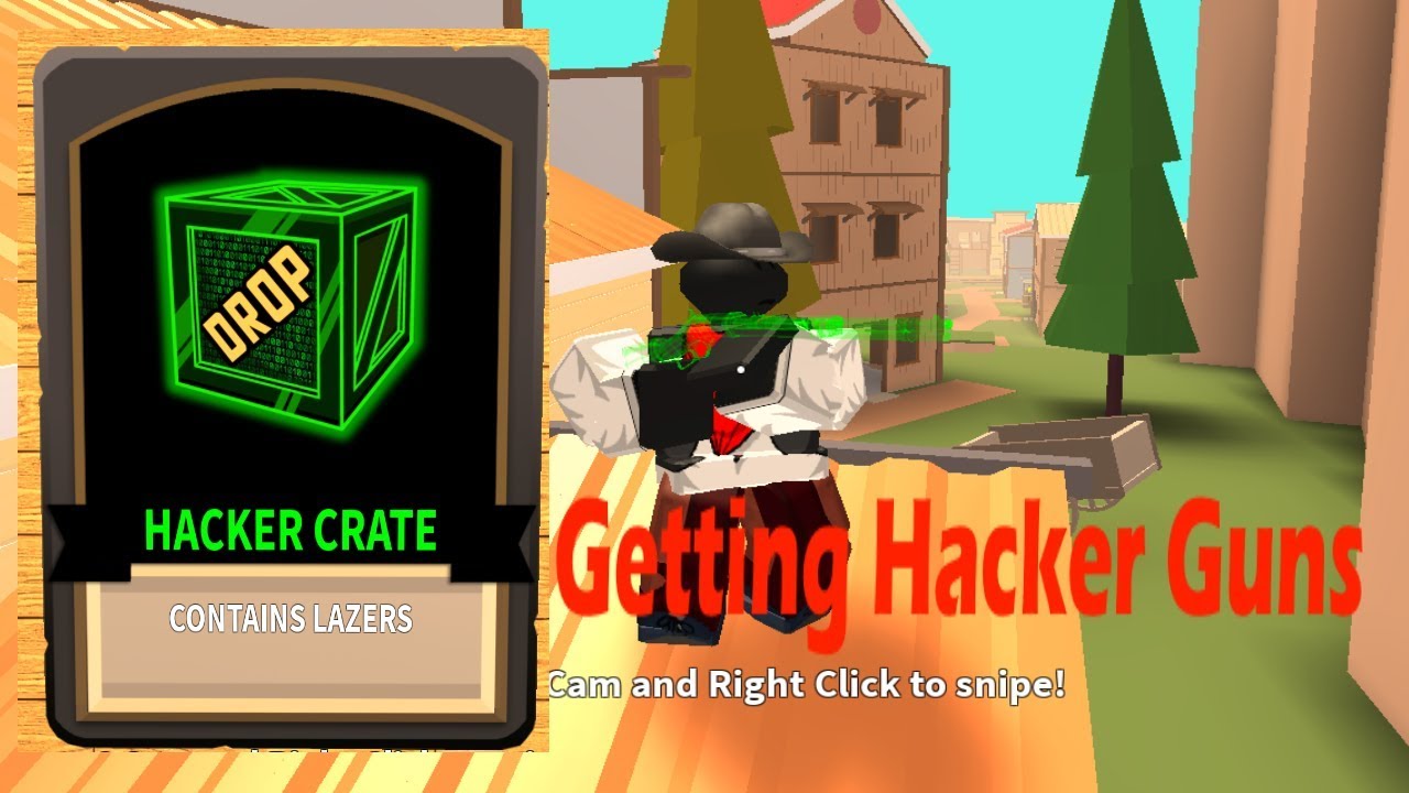 Roblox Bandit Simulator Getting 2 Hacker Guns Op Youtube - youtube roblox bandit simulator