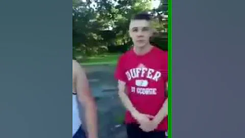 2 gypsy boys calling someone out for a fight, dary...