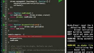 Demo of REPL in Ace9 editor